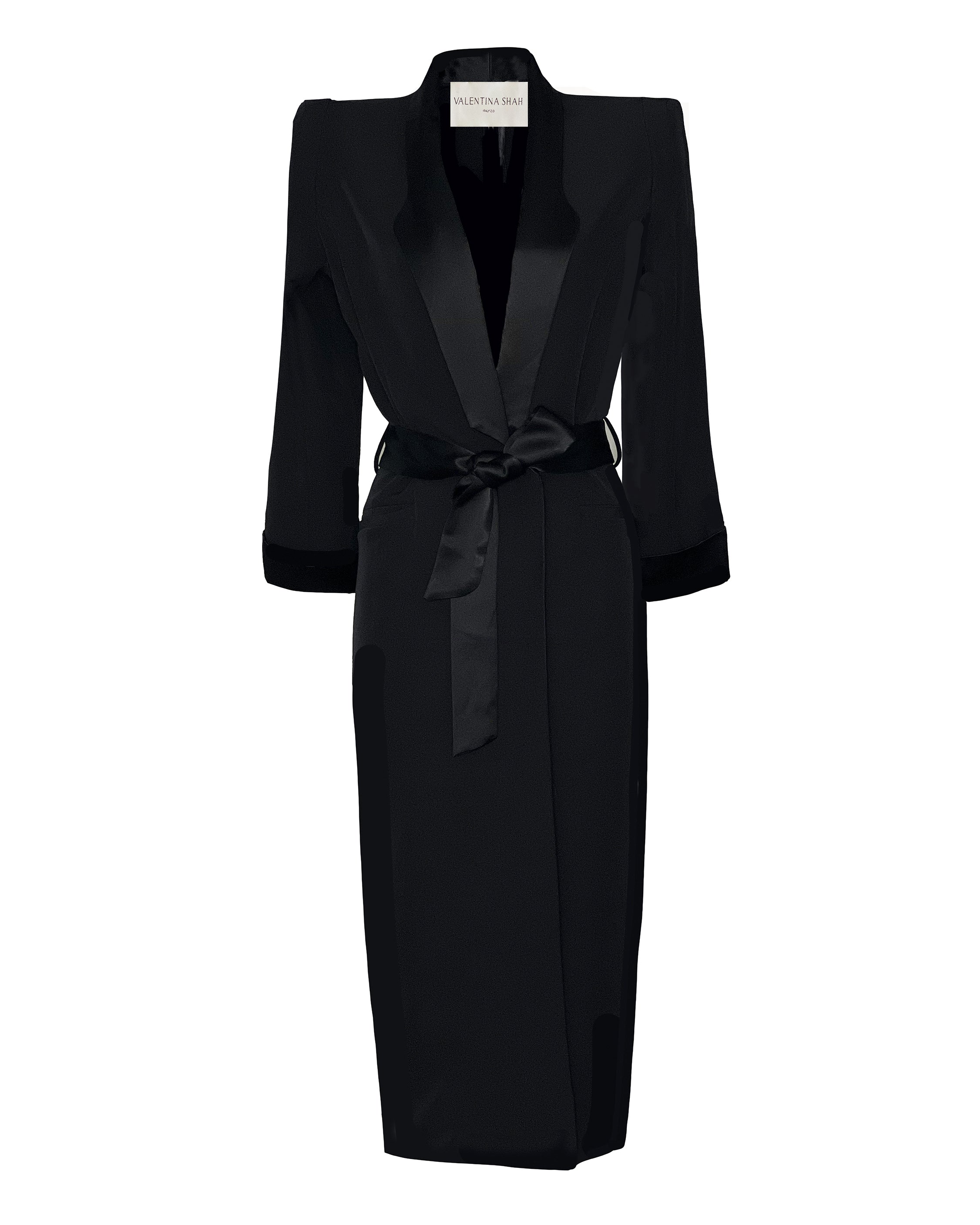 CHARLENE BLAZER DRESS- BLACK