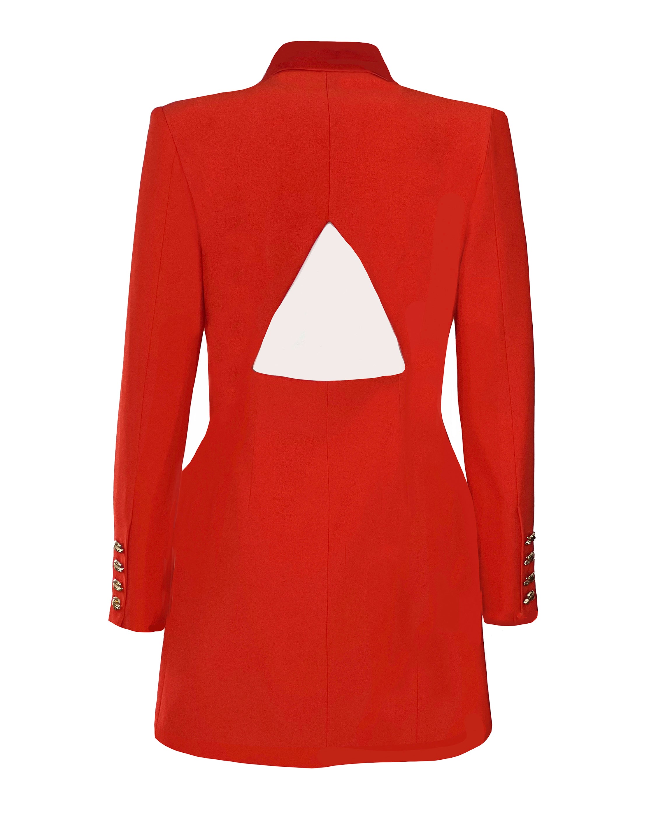 OLIVER DRESS- COSMOPOLITAN RED