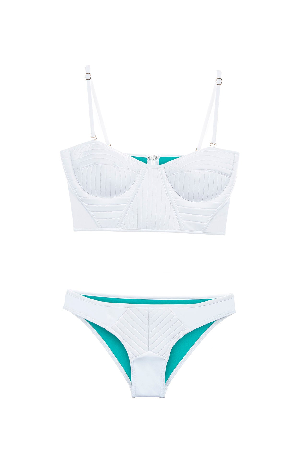 REGINA BIKINI SET- White