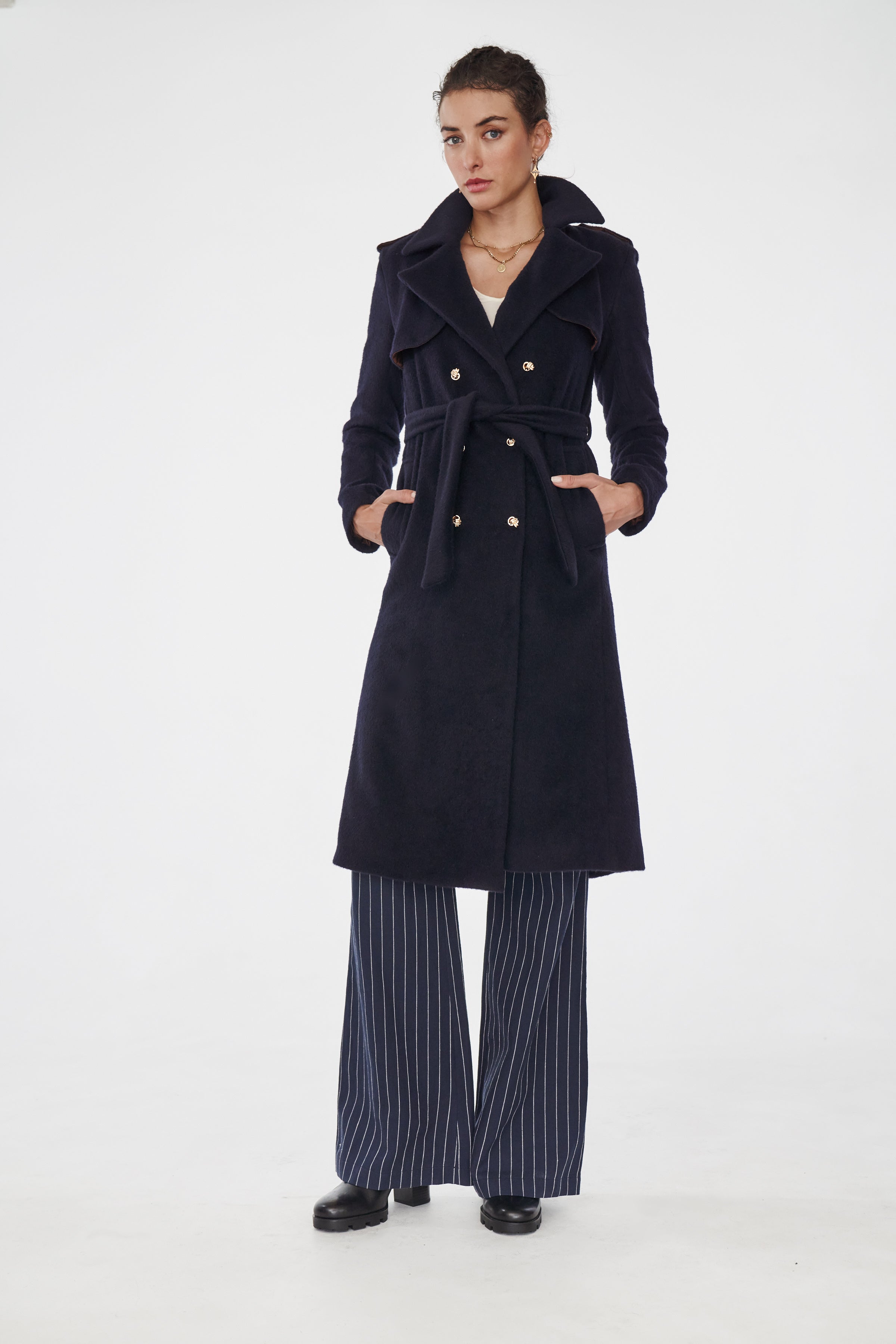 CESAR COAT- NAVY