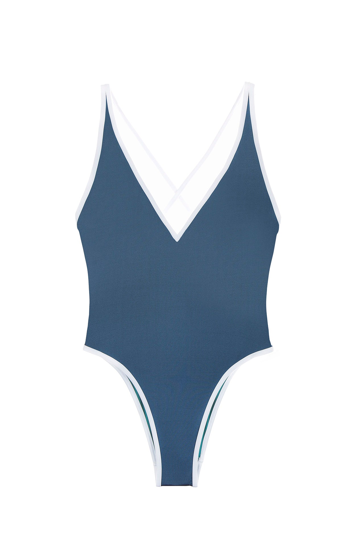 VERONICA ONE PIECE- London Eye (Metallic Light Blue)