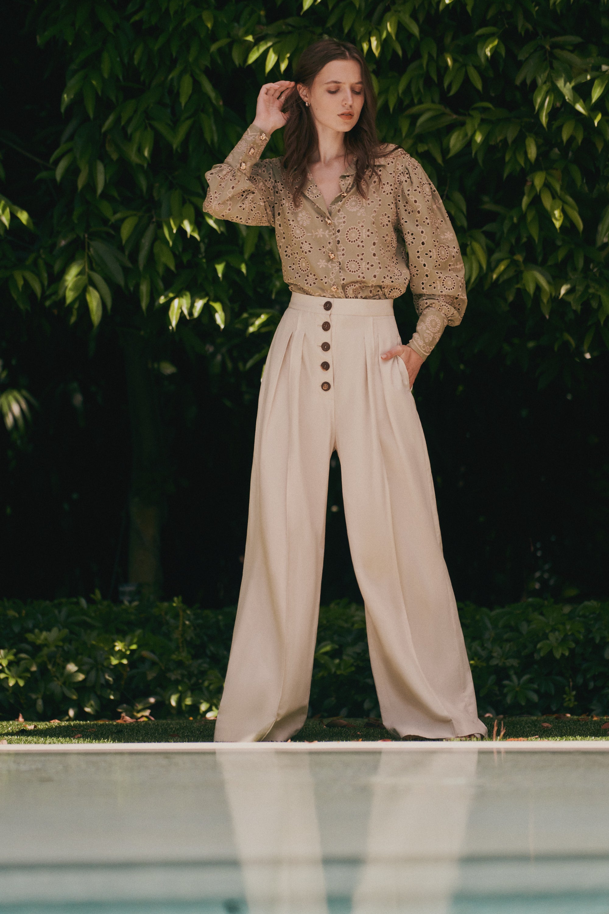 ILARIA PANTS- CHOLK