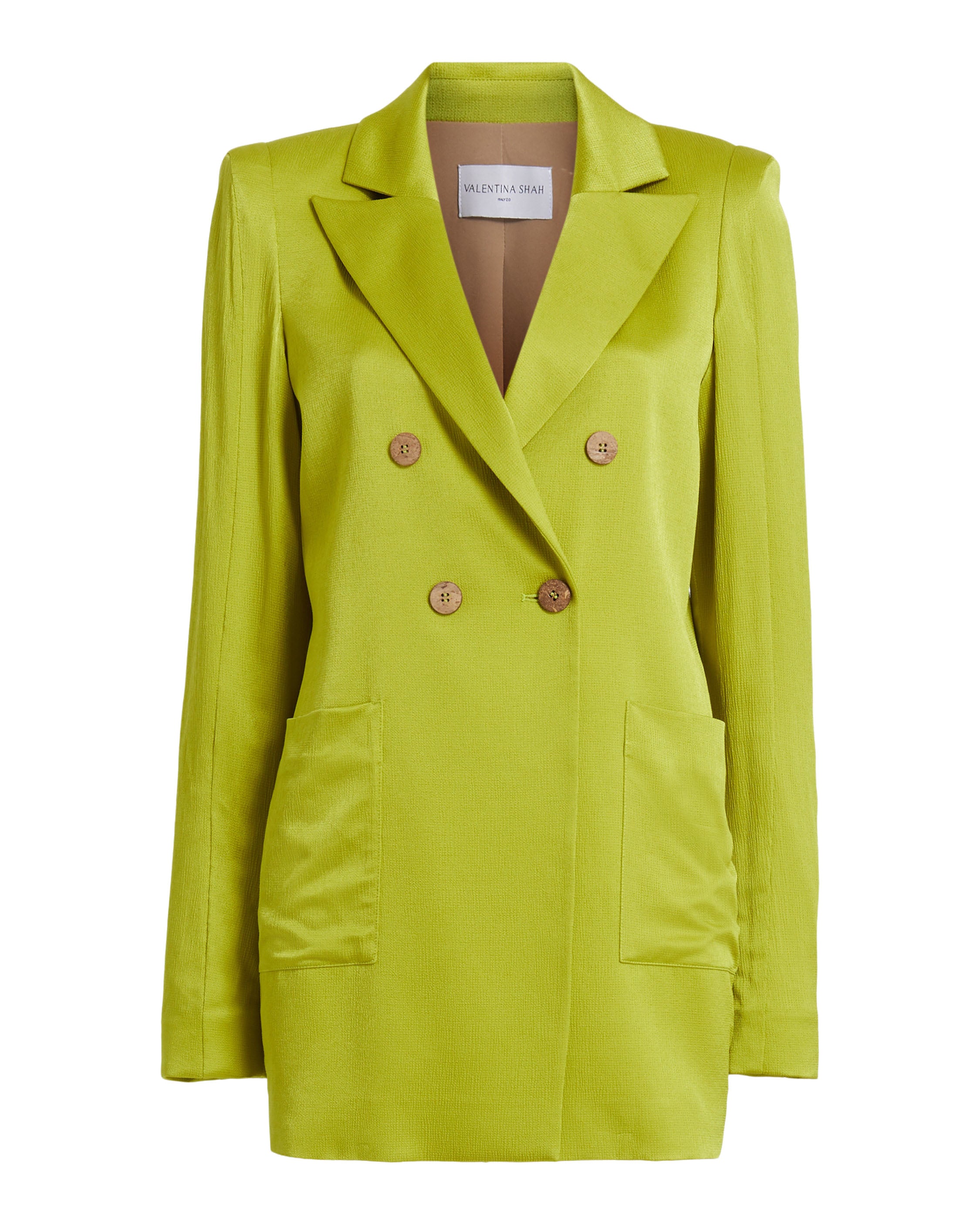 MARTINA BLAZER- CHARTREUSE