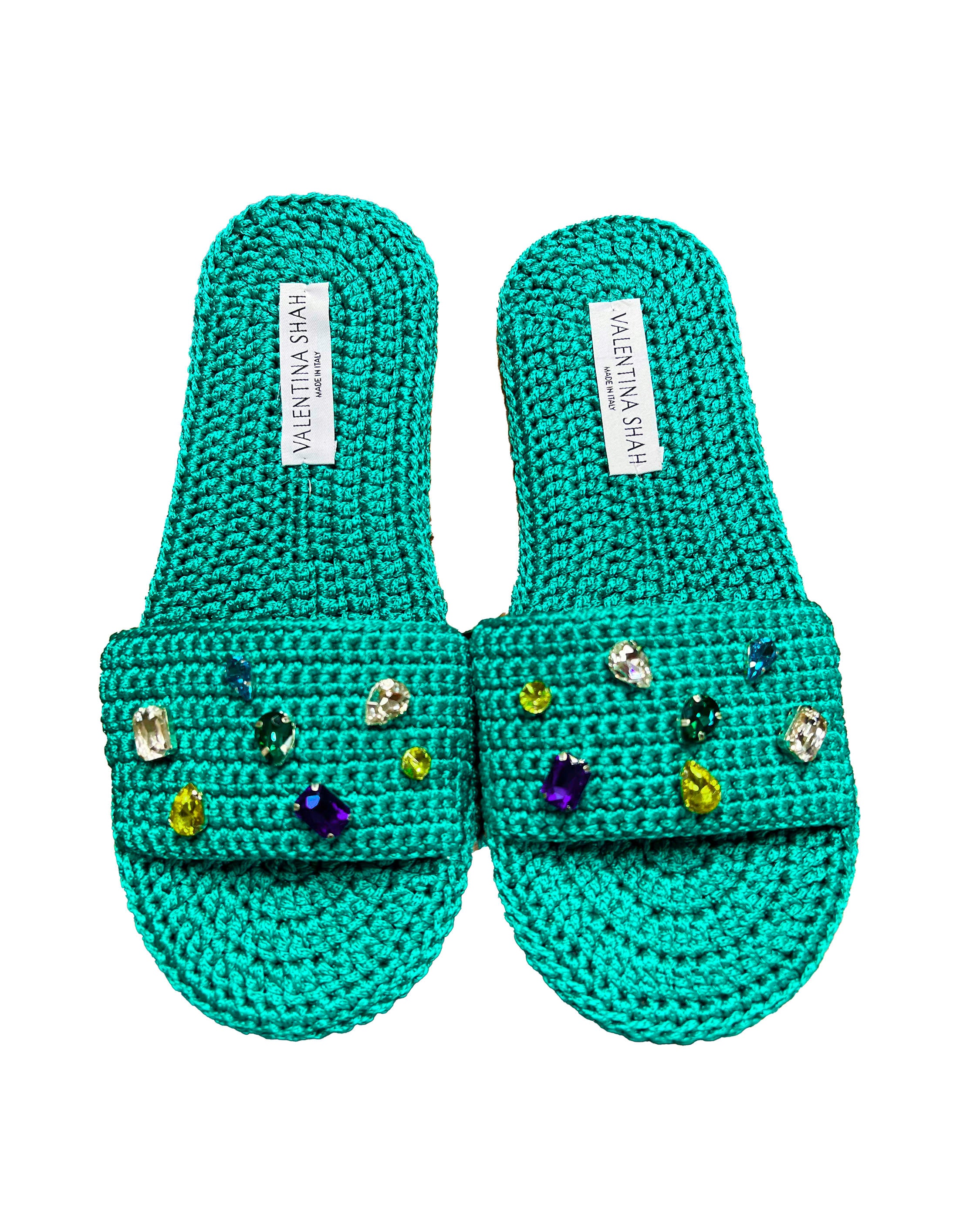 ODILIA SANDALS- GREEN