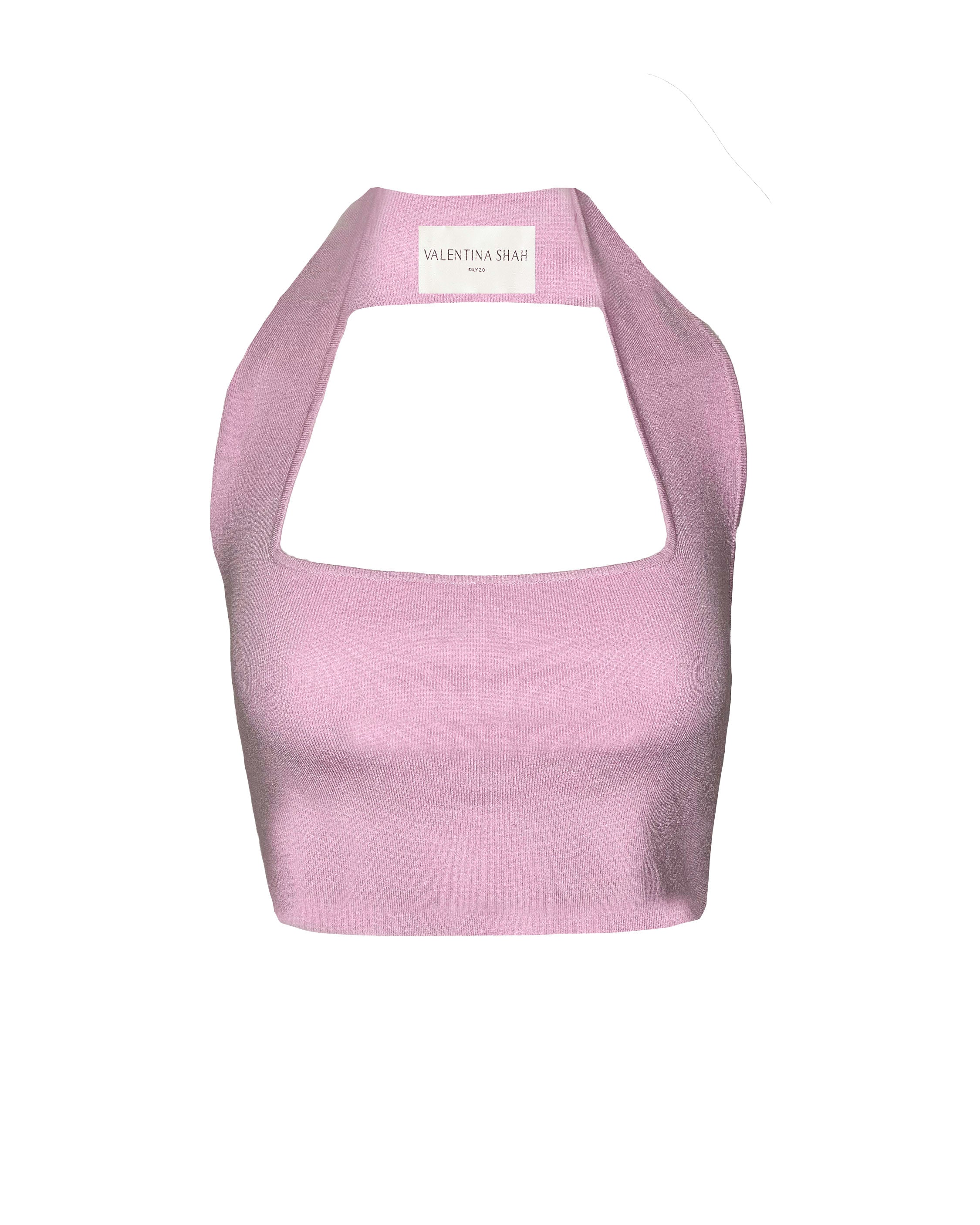 TIZIANA KNIT TOP- ROSE