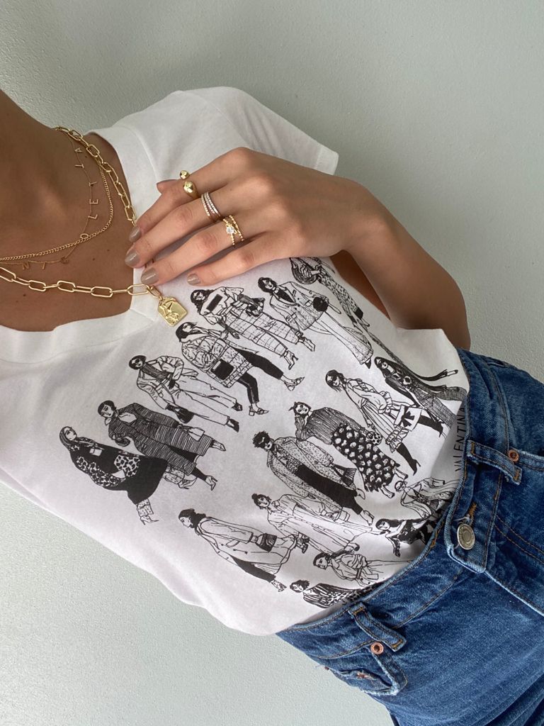 Italian influencers Illustrations Tshirt