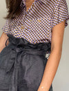 Zaila Shirt Retro Print