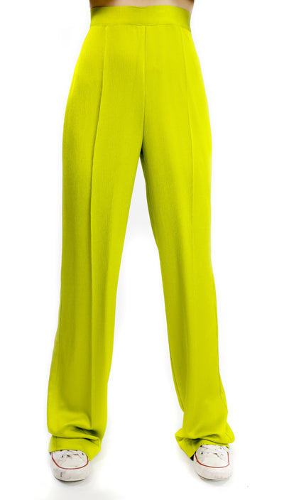 SUNNY PANTS- CHARTREUSE
