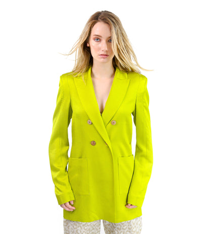 MARTINA BLAZER- CHARTREUSE