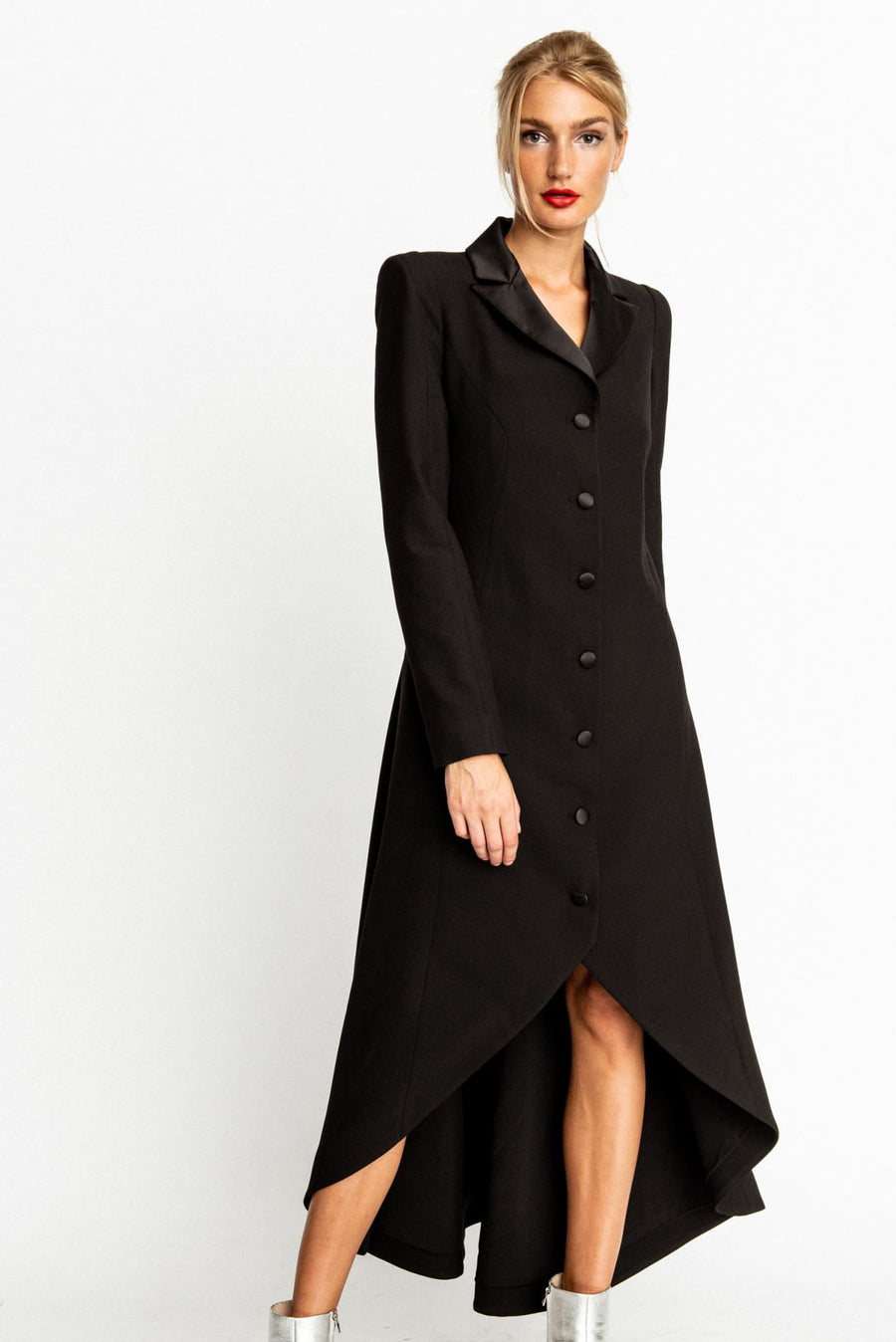 Black Coat Victoria Blazer Dress - Blazer