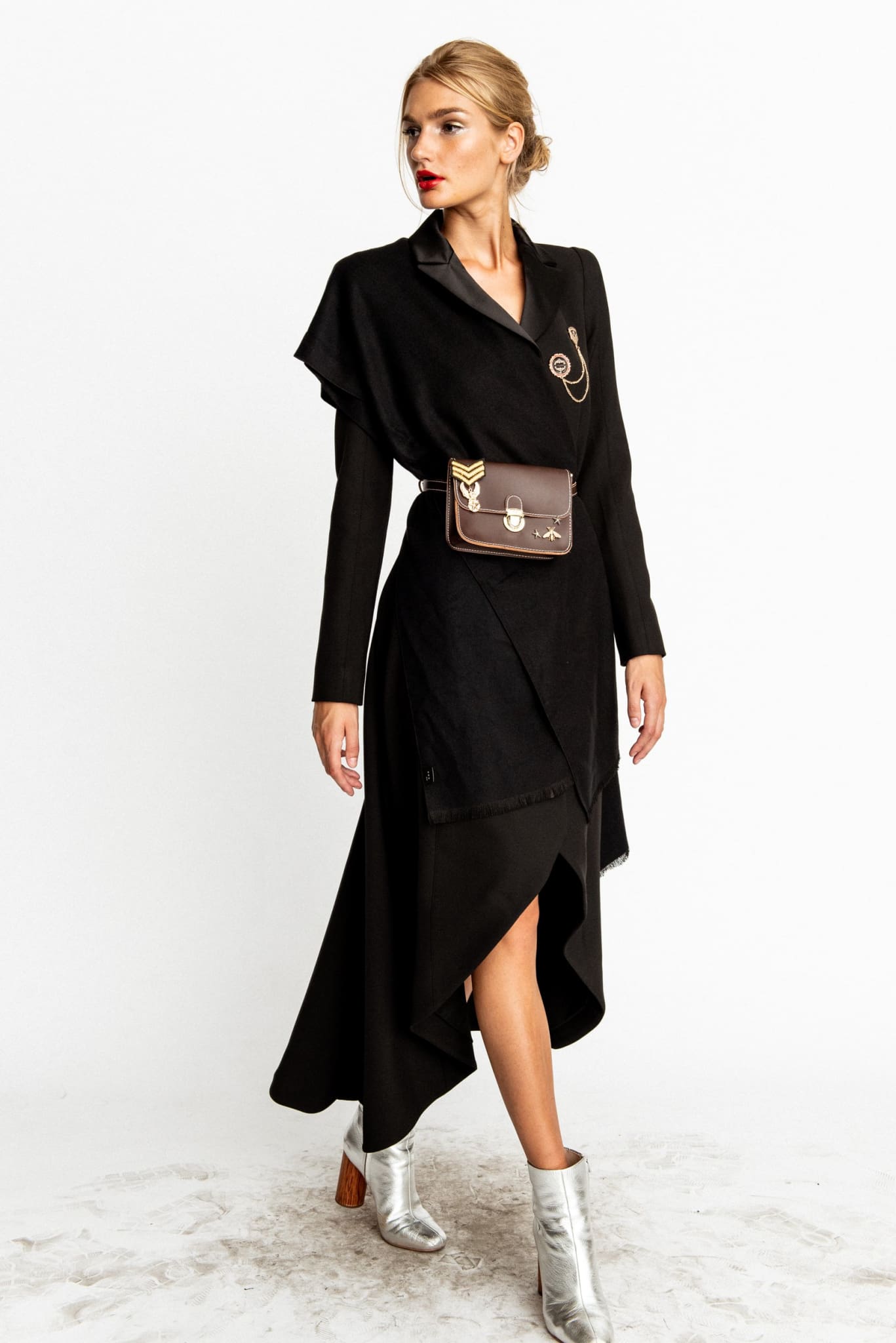 Black Coat Victoria Blazer Dress - Blazer